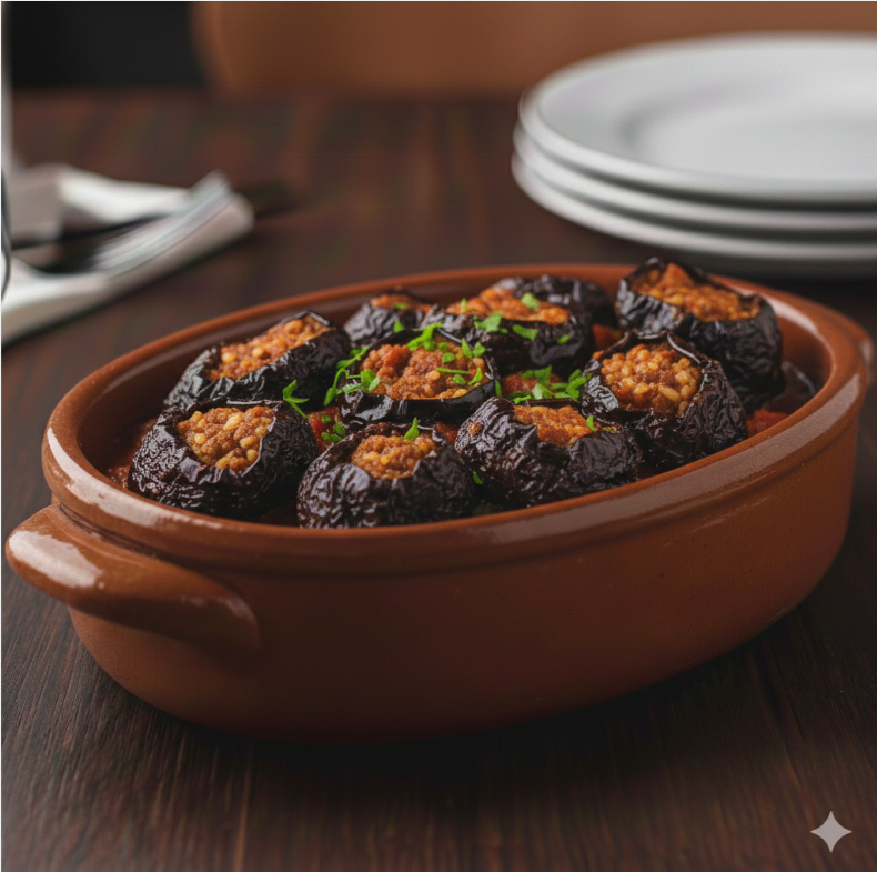 Kuru Patlıcan Dolması